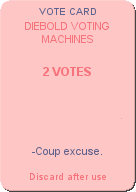 Diebold Voting Machines